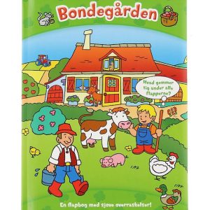 Forlaget Bolden Bog - Den Store Flapbog: Bondegården - Dansk