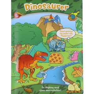 Forlaget Bolden Bog - Den Store Flapbog: Dinosaurer - Dansk