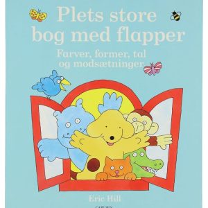 Forlaget Carlsen Bog - Plets bog med flapper, farver mv. - Dansk